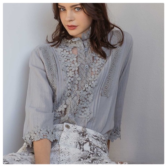 POL AUTHENTIC Infamous Lace Top - Picture 6 of 12